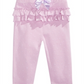 Leggings para bebê First Impressions para meninas, roxas, tamanho 0-3 M
