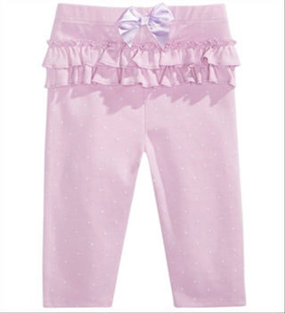 Leggings para bebê First Impressions para meninas, roxas, tamanho 0-3 M