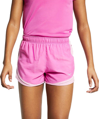Shorts de corrida Nike Tempo feminino rosa tamanho P
