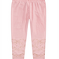 Leggings com laço brilhante para meninas Epic Threads, rosa, tamanho 2T