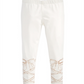 Leggings com laços para meninas Epic Threads, tamanho 5, branca