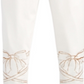 Leggings com laços para meninas Epic Threads, tamanho 5, branca