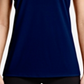 Camiseta Nike Dri Fit Legend Manga Curta Feminina Azul Tamanho P