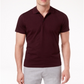 Camisa polo elástica masculina Alfani roxa tamanho G