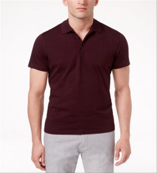 Camisa polo elástica masculina Alfani roxa tamanho G
