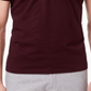 Camisa polo elástica masculina Alfani roxa tamanho G