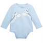 Body Girafa Infantil Menino First Impressions Azul Tamanho 3-6 Meses