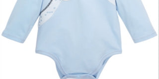 Body Girafa Infantil Menino First Impressions Azul Tamanho 3-6 Meses