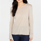 Blusa feminina Weekend Max Mara Luppolo manga comprida marrom tamanho G