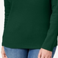 Karen Scott Top Henley de Algodão Feminino Verde Tamanho XS