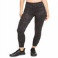 Leggings femininas estampadas em tons Ideology, pretas, tamanho M