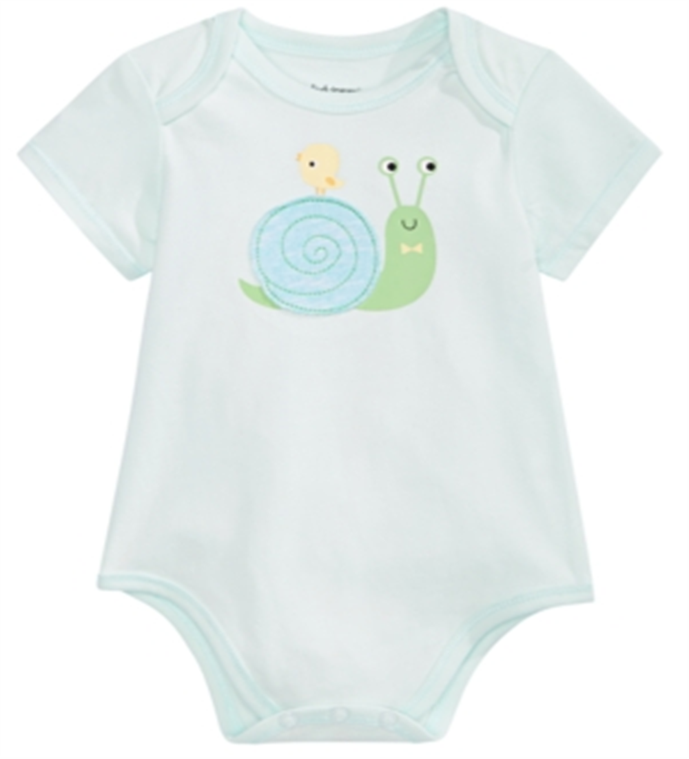Body Caracol para Bebê Menino First Impressions Azul Tamanho - RECÉM-NASCIDO