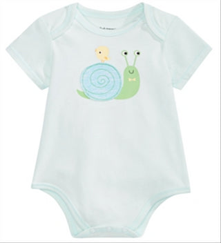 Body Caracol para Bebê Menino First Impressions Azul Tamanho - RECÉM-NASCIDO
