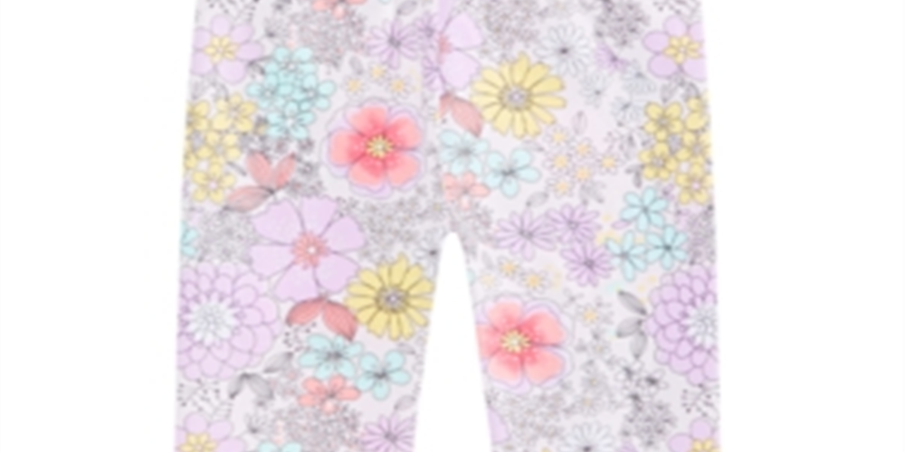 Leggings estampadas florais para bebês meninas First Impressions rosa tamanho -3-6M