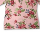 Camiseta Henley Estampada Feminina Karen Scott Rosa Tamanho GG