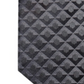 Gravata fina de seda geométrica masculina Alfani, preta, tamanho regular