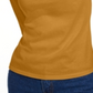 Camiseta feminina lisa com manga 3/4 Maison Jules, laranja, tamanho XXG