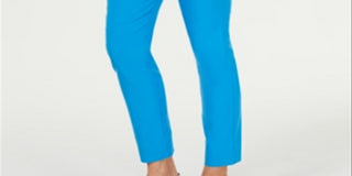 Calça skinny feminina Charter Club Tummy Control, azul, tamanho 6