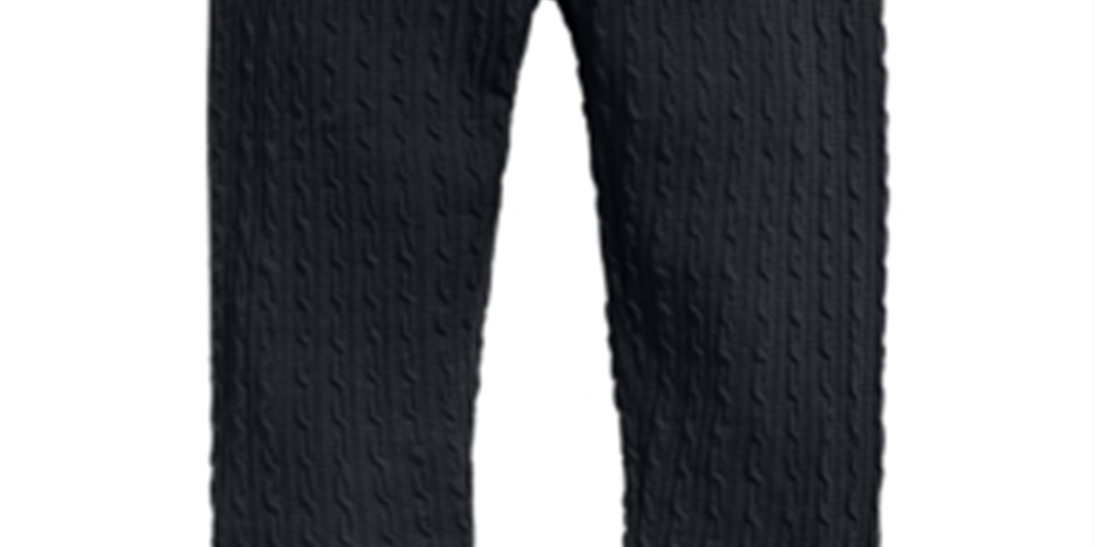 Legging texturizada First Impressions para bebê menina, preta, tamanho 3-6 meses