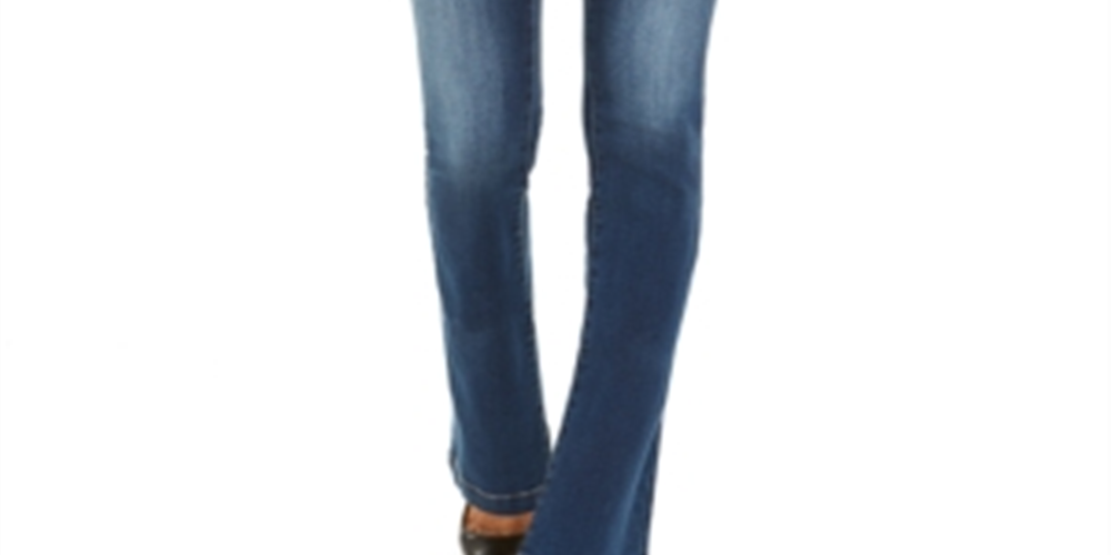 Calça jeans feminina Bootcut Tummy Control da INC International Concepts, azul, tamanho 0P