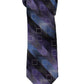 Gravata profissional de seda masculina Van Heusen, roxa, tamanho regular