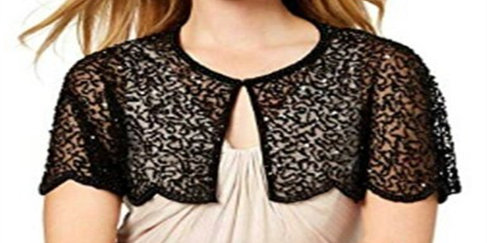 Adrianna Papell Blusa formal feminina preta tamanho médio