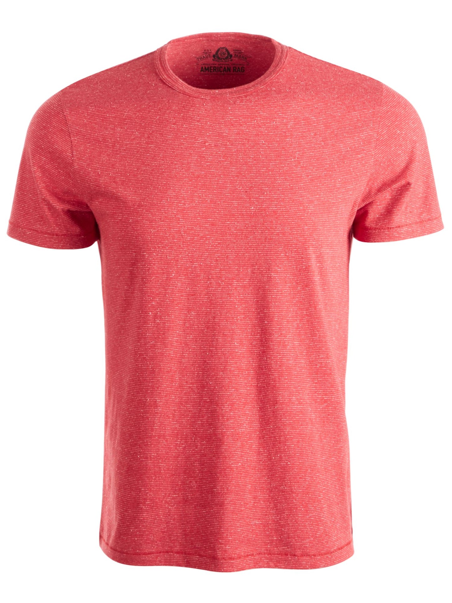 Camiseta masculina American Rag estampada manga curta ajuste clássico vermelha tamanho pequeno