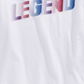 Camiseta infantil Epic Threads Little Boy's Legend, branca, tamanho 7