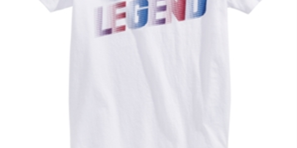 Camiseta infantil Epic Threads Little Boy's Legend, branca, tamanho 7