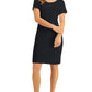 Vestido preto feminino Karen Scott Fitness Workout, tamanho XL