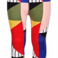 Legging Ideology Big Girl's Colorblocked Cintura Alta Preta Tamanho XL/16