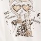 Camiseta infantil Epic Threads Little Girl's Becoming a Unicorn, tamanho 5, branca
