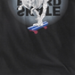 Camiseta infantil Epic Threads Skeleton Skate Preta 7