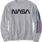 Camiseta Nasa Outta This World do Jem Big Boy, cinza, tamanho M