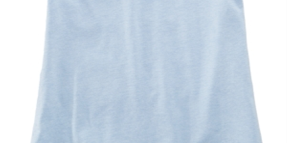 Camiseta Tommy Hilfiger Big Girl de algodão com gola V, azul, tamanho P