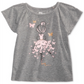 Camiseta bailarina infantil Epic Threads para meninas, cinza, tamanho 3T/3