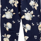 Legging com estampa floral Epic Threads Big Girl's All Over - Azul, tamanho M