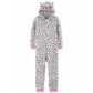 Pijama Carter's Little &amp; Big Girl's 1 peça estampa de leopardo rosa tamanho 6