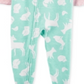Pijama Carter's Infantil para Meninas com Pés de Algodão e Animais da Floresta, Verde, Tamanho 3T