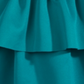 Vestido infantil com babados e laço Scuba First Impressions para meninas, verde, tamanho 6-9 M
