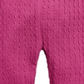 Legging texturizada infantil First Impressions para meninas, roxa, tamanho 2T