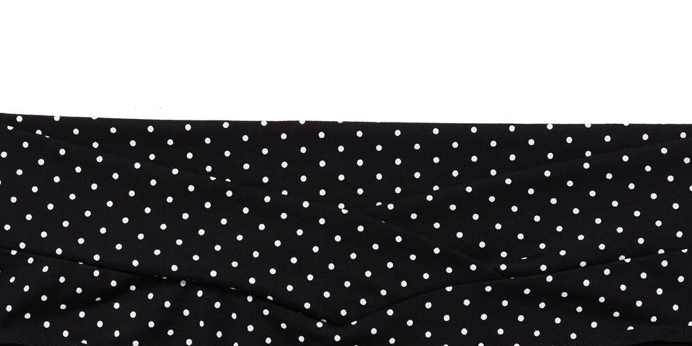 Calcinha de biquíni estampada para maternidade feminina tamanho XL