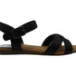 Sandálias Chelsea Femininas Style &amp; Co. Pretas Tamanho 6,5M