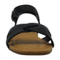 Sandálias Chelsea Femininas Style &amp; Co. Pretas Tamanho 6,5M