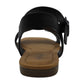 Sandálias Chelsea Femininas Style &amp; Co. Pretas Tamanho 6,5M