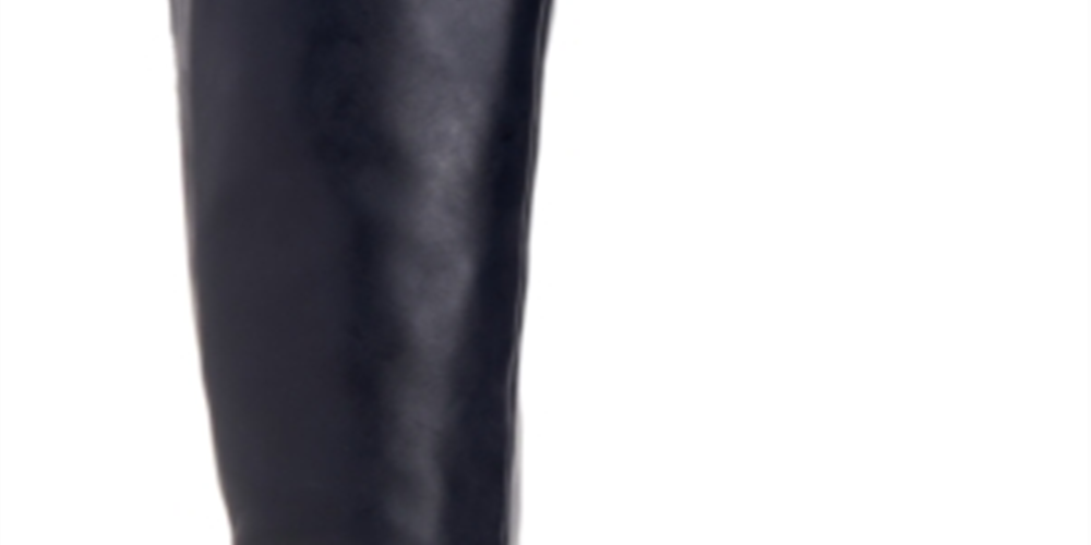 Botas femininas Kindell de bico fechado e cano médio, estilo Style &amp; Co., azul marinho, tamanho 6