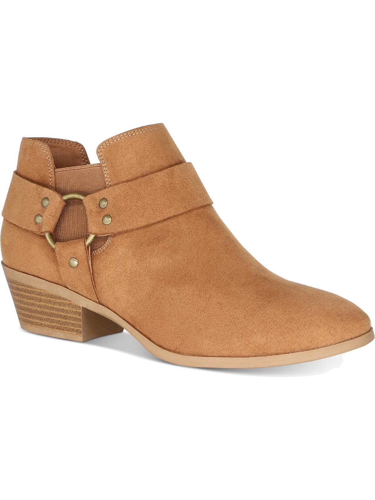 Botas femininas Winnde Harness Boots estilo &amp; Co., marrom, tamanho 6M