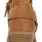 Botas femininas Winnde Harness Boots estilo &amp; Co., marrom, tamanho 6M