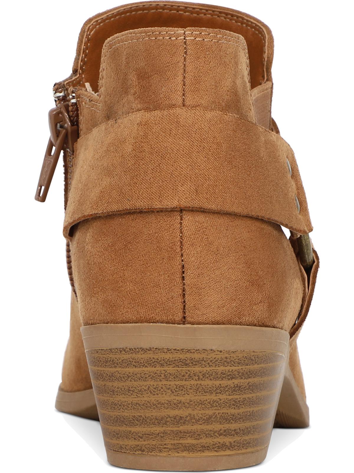 Botas femininas Winnde Harness Boots estilo &amp; Co., marrom, tamanho 6M