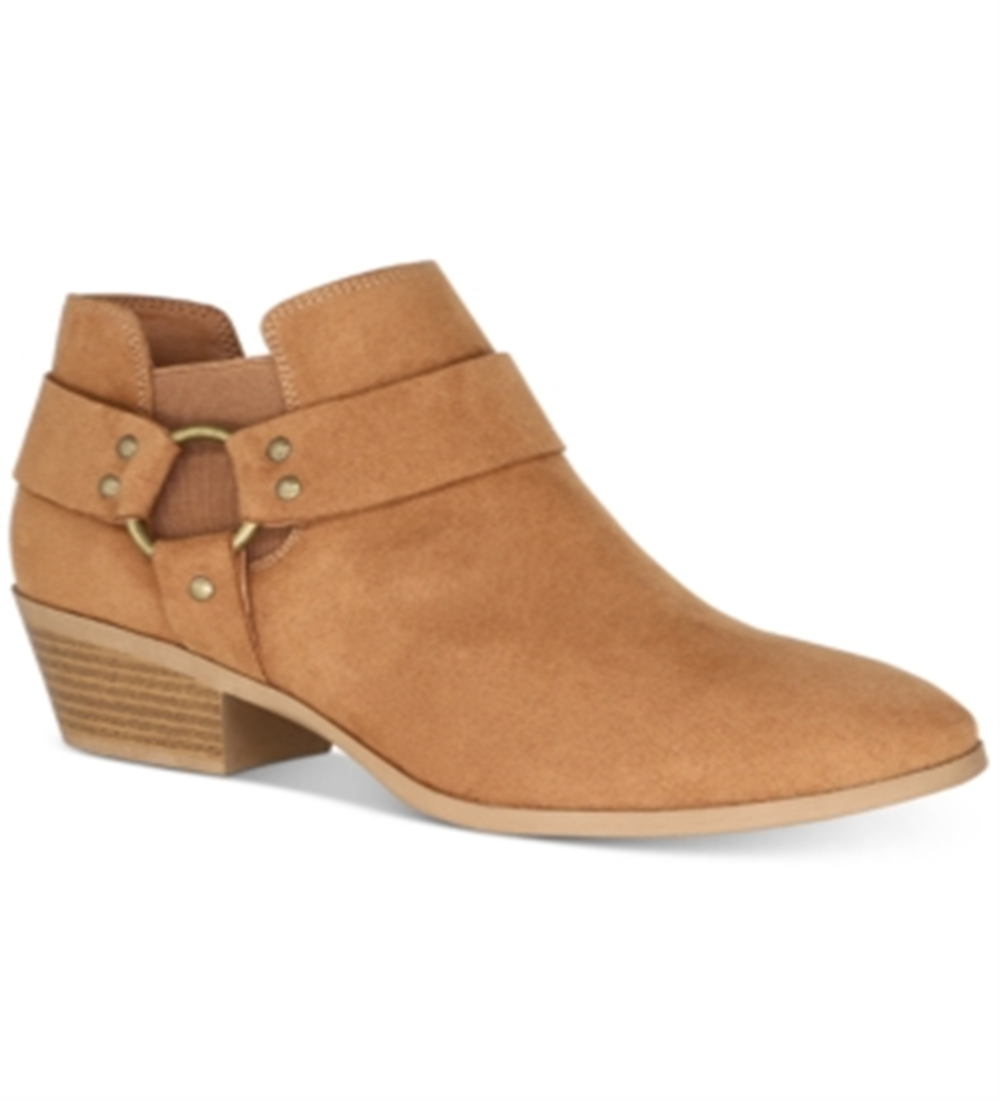 Botas femininas Winnde Harness Boots estilo &amp; Co., marrom, tamanho 6M